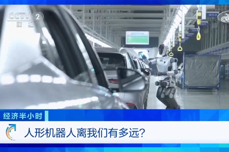 中央电视台《经济半小时》栏目对leyu机器人的专题报道